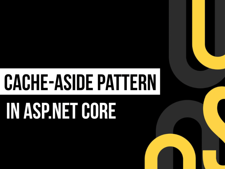 Cache-Aside Pattern implementation in ASP.NET Core