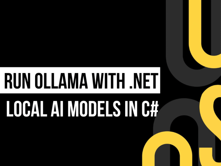 Run AI models locally with Ollama and .NET using Docker and C#
